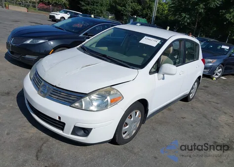 2007 Nissan Versa S/Sl из США, поврежденный, VIN 3N1BC13EX7L384219